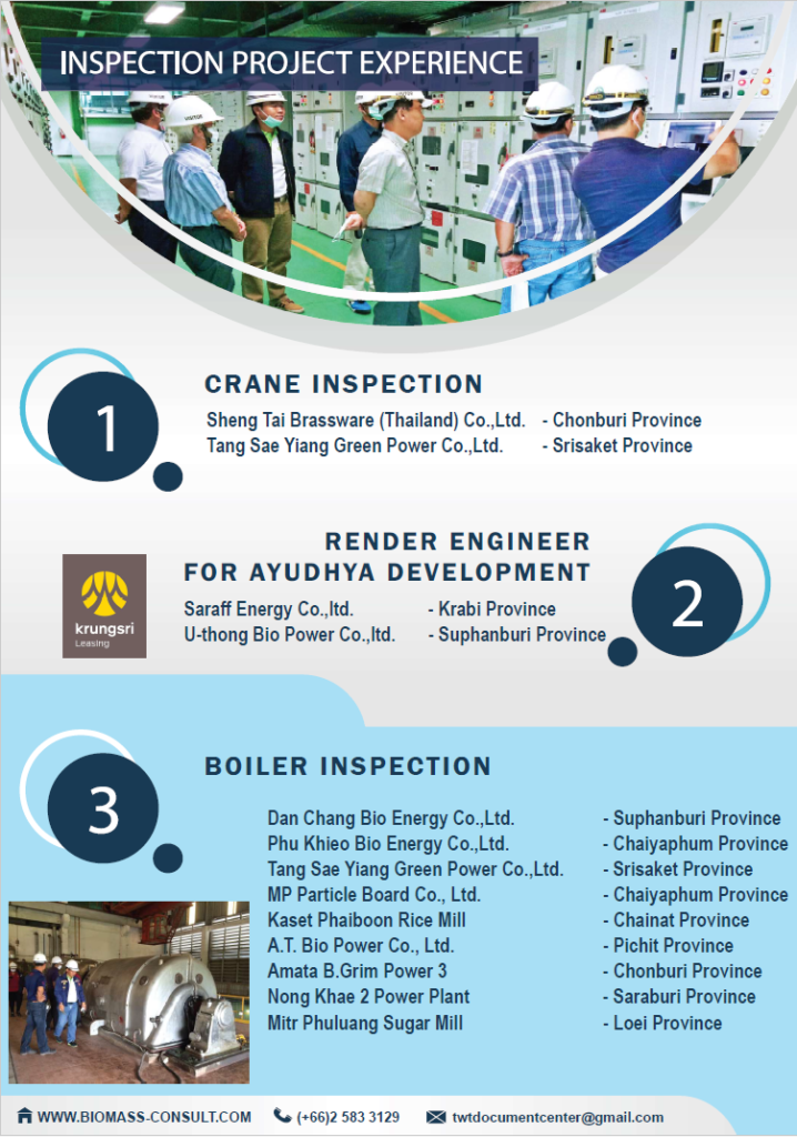 Inspection Project Experience